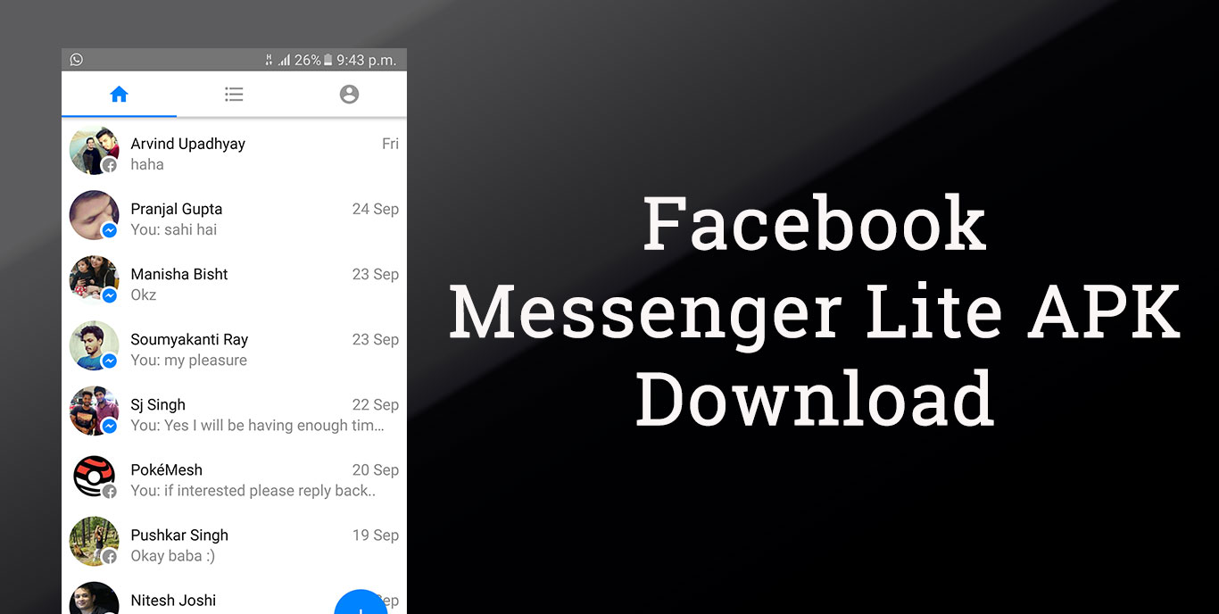 Download Facebook Messenger For Android Version 2.1